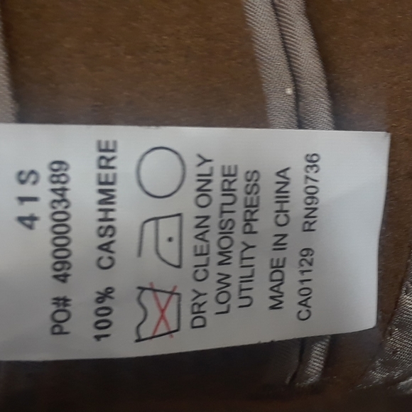 Calvin Klein 100% Veconia Cashmere 31S - Picture 2 of 8